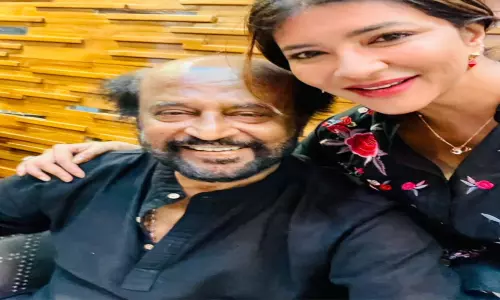 Manchu Lakshmi And Rajani Photo Viral Social media
