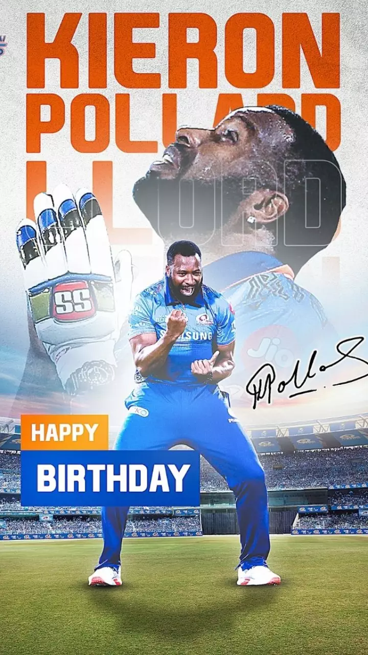 Happy Birthday Pollard: హ్యాపీ బర్త్‌ డే హార్డ్‌ హిట్టర్