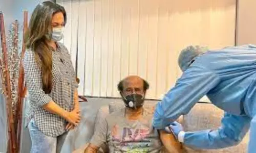 Rajani Gets Second Dose Vaccine Rajani Gets Second Dose Vaccine