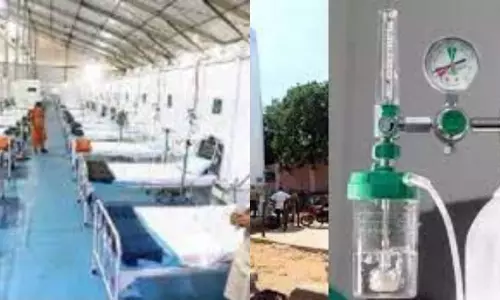 300 Beds Covid Care Center Started in Vizag 300 Beds Covid Care Center Started in Vizag