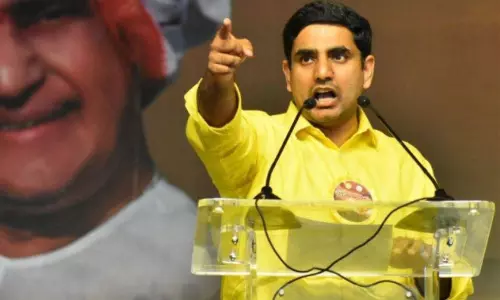 Nara Lokesh Fires in Guntur Urban SP Ammireddy