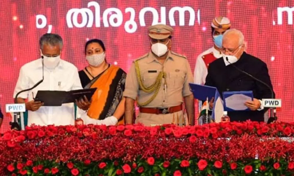 Thiruvananthapuram: Pinarayi Vijayan Takes Oath as The Chief Minister of Kerala