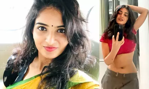 Vakeel Saab Actor Ananya Nagalla Exposing her Waist Video goes Viral on Social Media Vakeel Saab Actor Ananya Nagalla Exposing her Waist Video goes Viral on Social Media