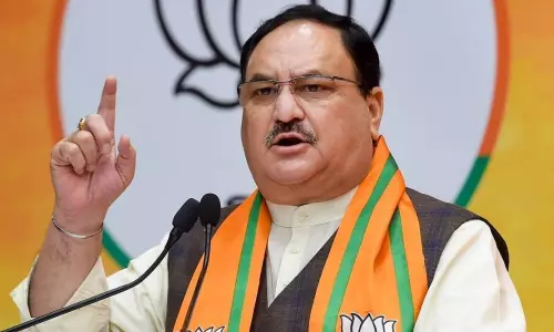 BJP National President JP Nadda Fire on Congress