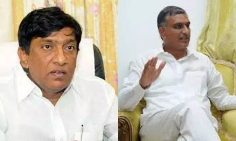 Minister Harish Rao And Ex MP Vinod Meet Huzurabad Leaders