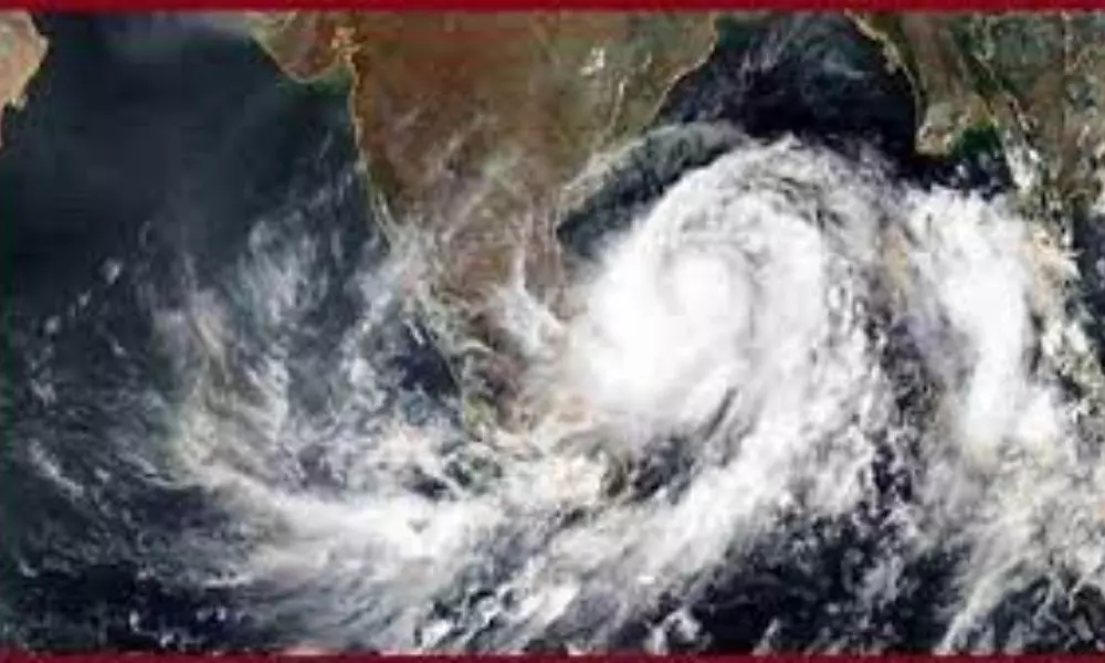 Weather: low Pressure in East Central Bay Of Bengal