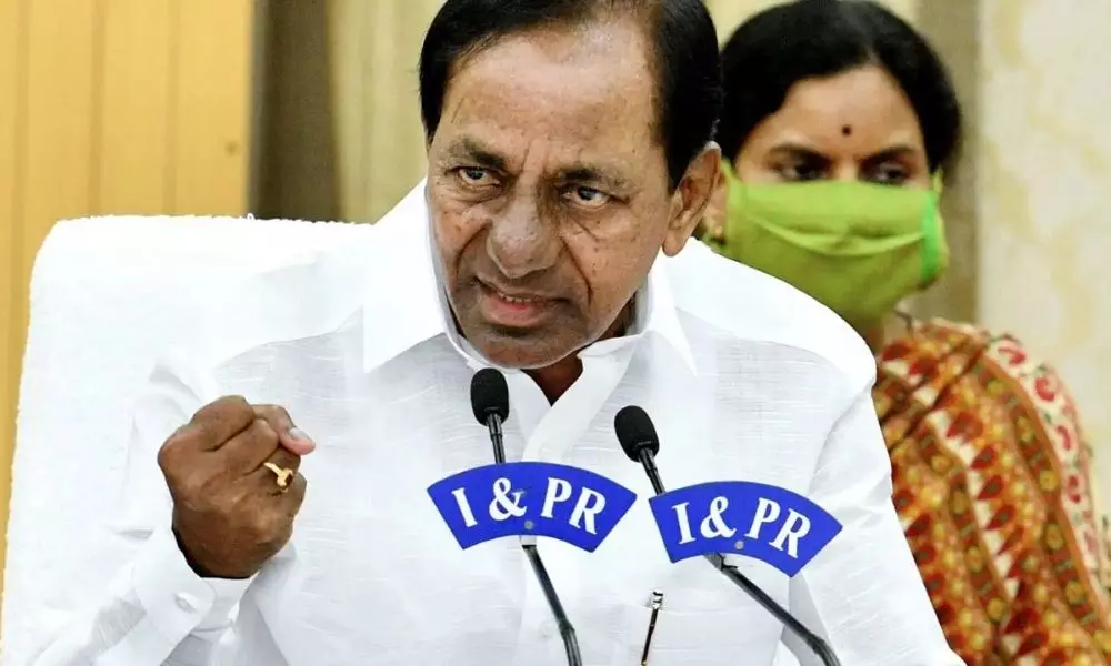 Chief Minister KCR Series of Reviews with Officials