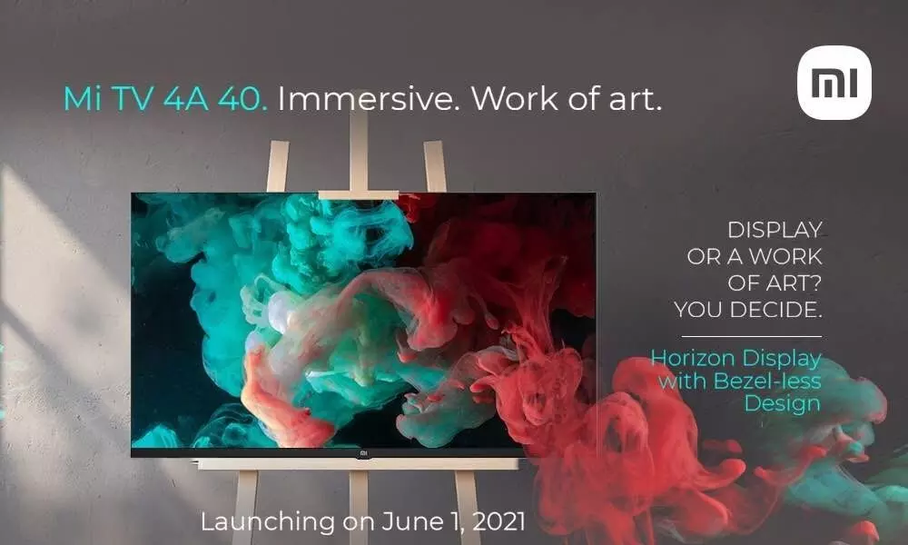 Mi Tv 4a 40 Inch Horizon Edition Launched On June 1st