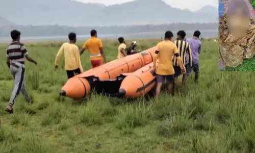 Boat Capsized in Sileru Reservoir