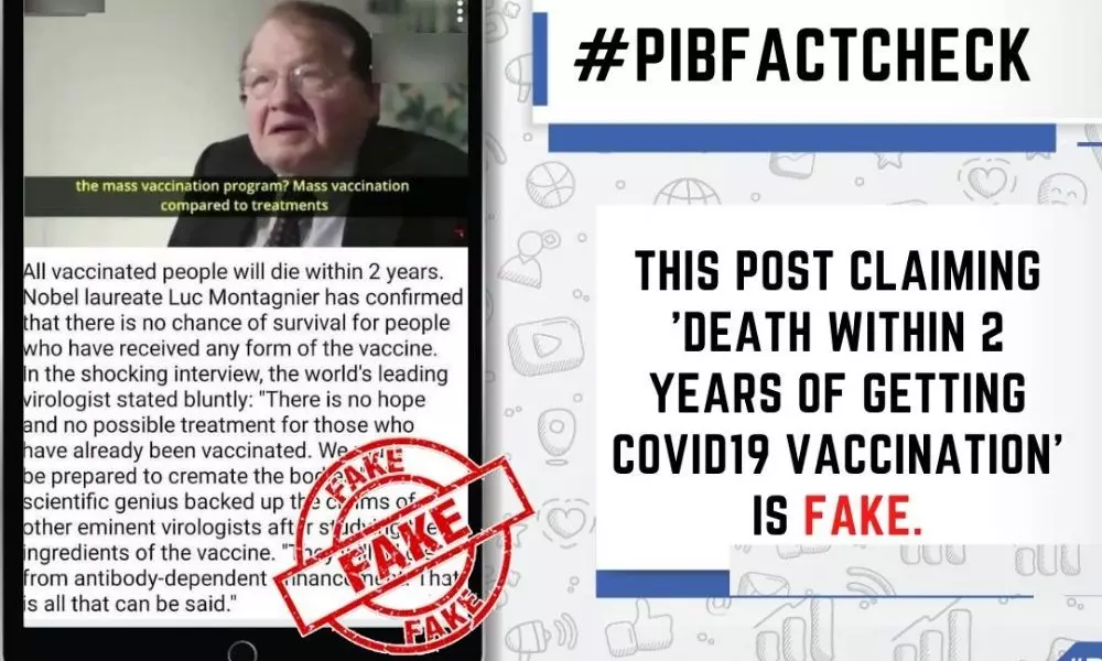 Death Due to Covid Vaccine Here is the fact Behind Viral Message on Social Media