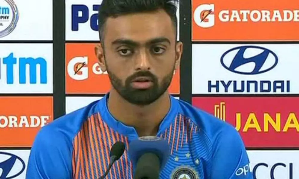 Fast Bowler Jaydev Unadkat didnt Played For India