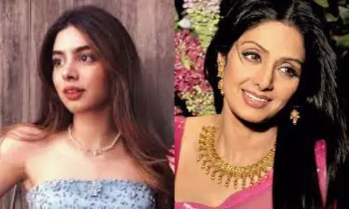 Sridevis Younger Daughter Khushi Kapoor Debut Tollywood Sridevis Younger Daughter Khushi Kapoor Debut Tollywood