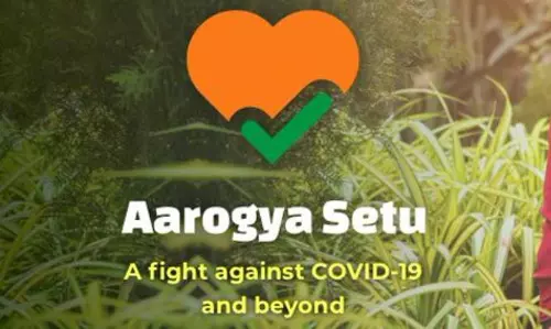 Aahrogya Setu App to Displays Covid 19 Vaccination Status will Show as Blue Tick Mark