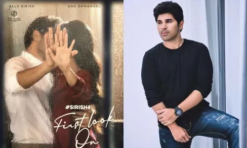 Sirish6 Movie First Look Release On Allu Sirish Birthday 30th May 2021