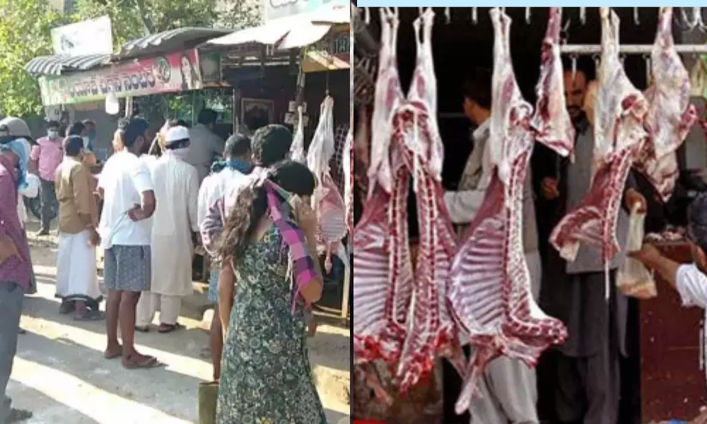 Meat Shops Closed in Visakhapatnam