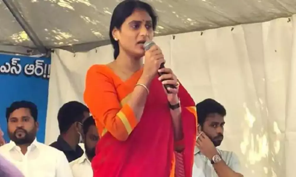 Ys Sharmila Slams TRS Government