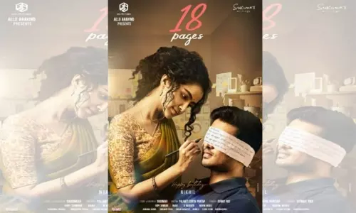 Nikhil 18 Pages First Look Poster Release