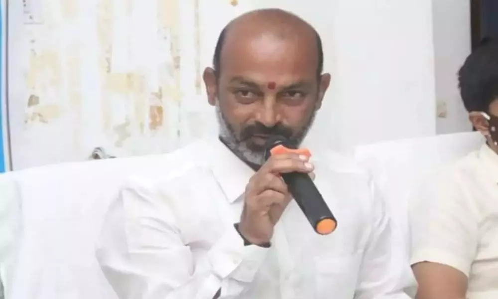 Bandi Sanjay Gives A clarity on Etela Rajender joining in BJP