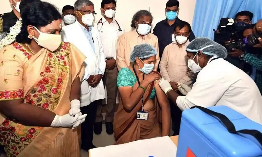 Hyderabad has Largest Vaccination Drive in India