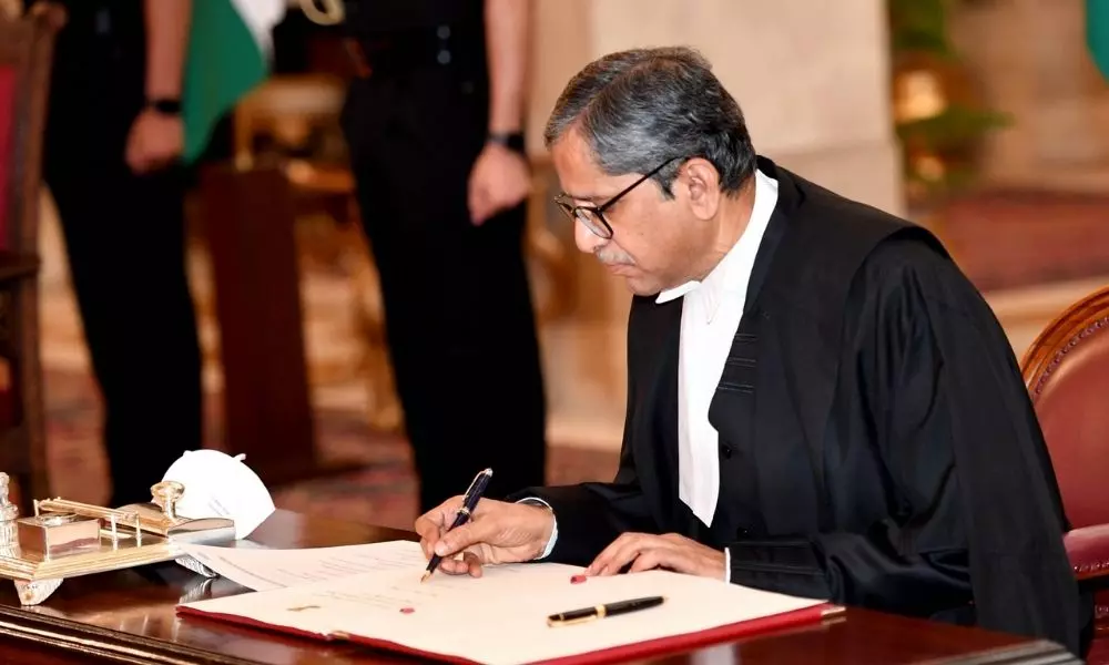 CJI NV Ramana Take Key Decision to Increase Judges to Telangana High Court