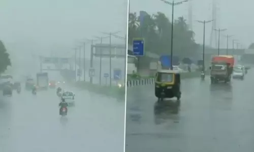Heavy Rainfall Lashes in Mumbai as Monsoon Arrives Soon Heavy Rainfall Lashes in Mumbai as Monsoon Arrives Soon