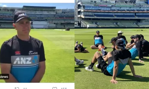 Kane Williamson Left Elbow Injured Being Monitored Ahead of England 2nd Test