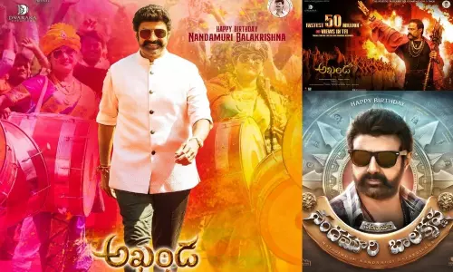 Actor Balakrishna Birthday Special Akhanda Movie New Poster Released