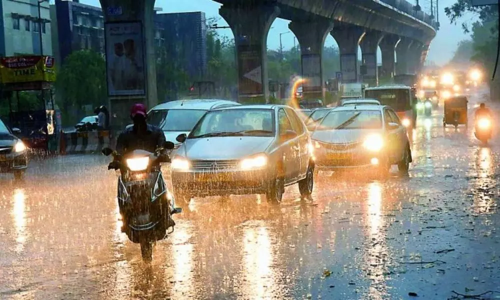 Rain Lashes In Hyderabad
