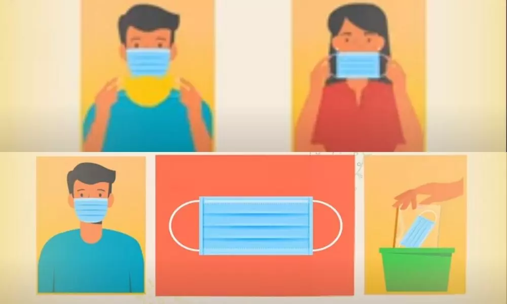 Viral Video: How to Wear Mask