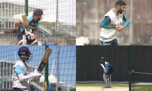 Team India Players Preparations in full swing for WTC Final 2021