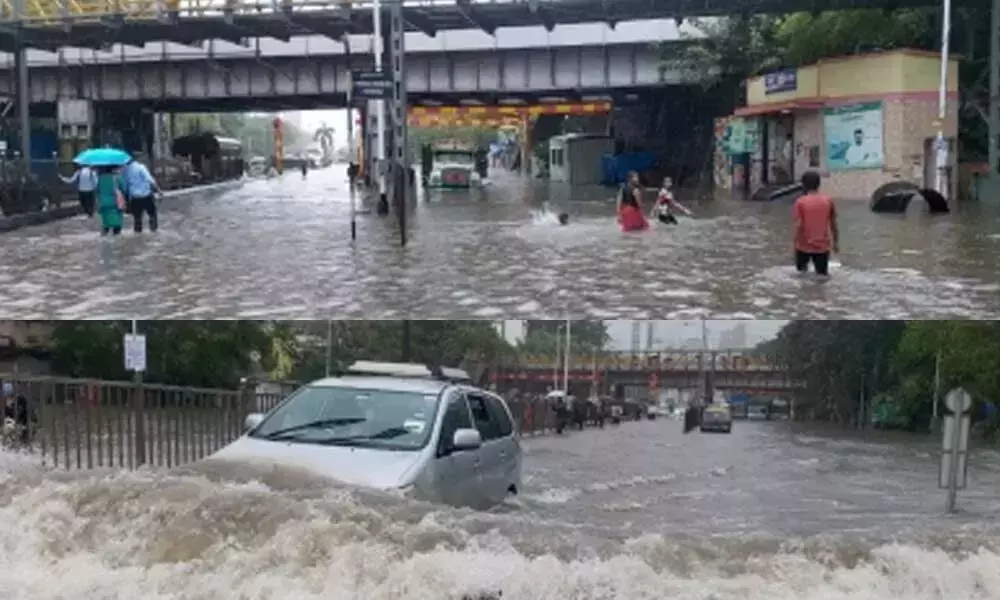 Mumbai Rain: Heavy Rain Floods Parts of Mumbai City on red Alert for 2 Days