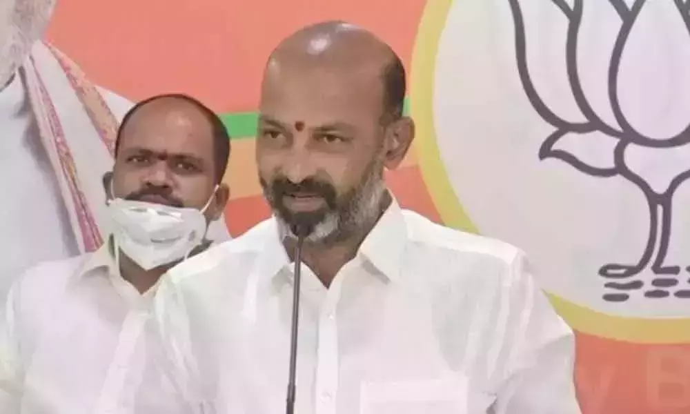 BJP State President Bandi Sanjay Going to Delhi Today Evening