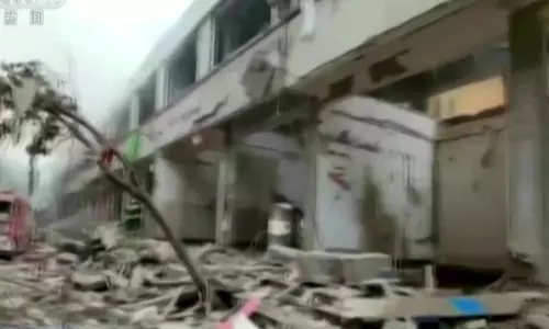 China: 12 Members Died in Gas Pipe Balst in China China: 12 Members Died in Gas Pipe Balst in China