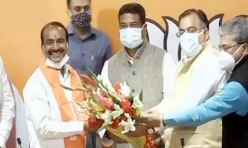 Etela Rajender Joins BJP
