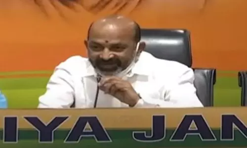 Bandi Sanjay Welcomes Etela Rajender to BJP