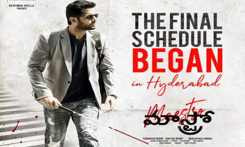 Hero Nithiins Maestro Movie Shooting Starts Hero Nithiins Maestro Movie Shooting Starts