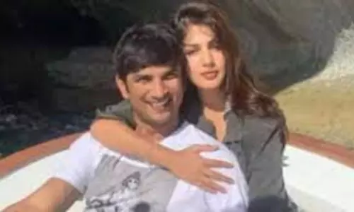 Rhea Emotional Post on Sushanth Death Anniversary