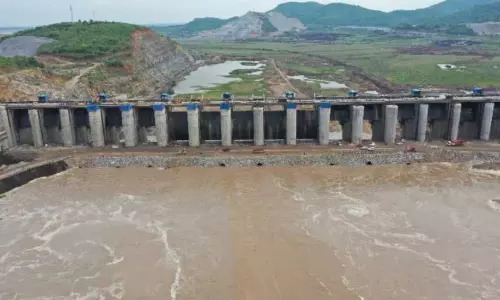 Polavaram Project Drone Photos