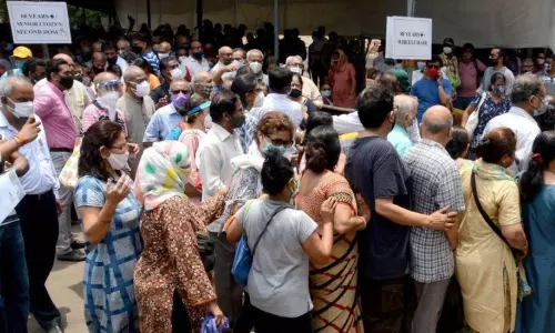 Mega Vaccination Drive in Hyderabad old City