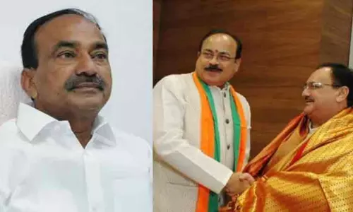 BJP Leader Peddireddy Tour in Huzurabad