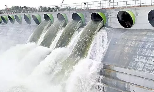 Heavy Water Flow in Kaleshwaram Project