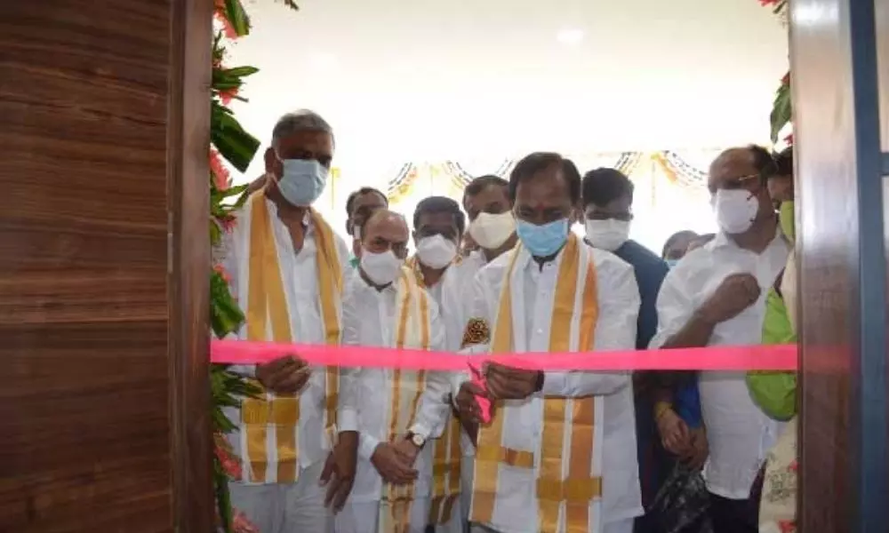 CM KCR Inaugurates Siddipet MLA Office