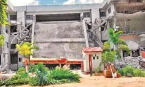 Warangal Central Jail Demolished Warangal Central Jail Demolished