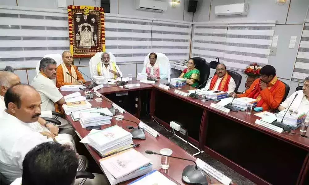 TTD Governing Body Meeting Ends Today 21 06 2021