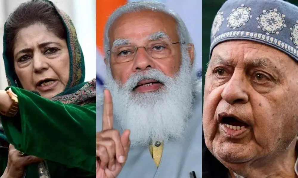 PM Modi meeting with Jammu and Kashmir Political Parties