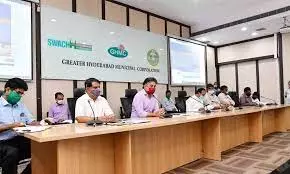 Minister KTR Review Meeting on GHMC Minister KTR Review Meeting on GHMC