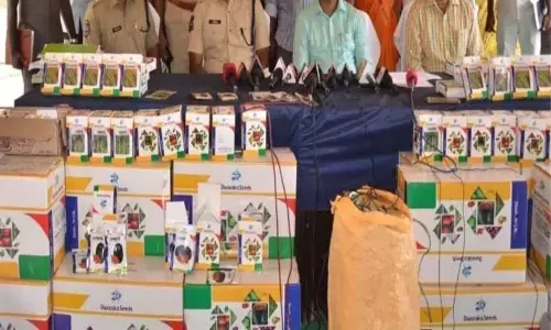 SOT Police Rides on Fake Seeds Making Plantin Medchal