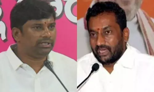 BJP MLA Raghunandan Rao Slams TRS MLA Balka Suman