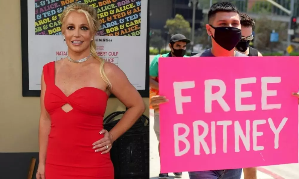 FreeBritney Hashtag Trending in Social Media