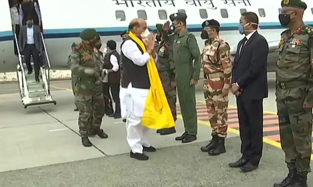 Defence Minister Rajnath Singh Going to Ladakh Today